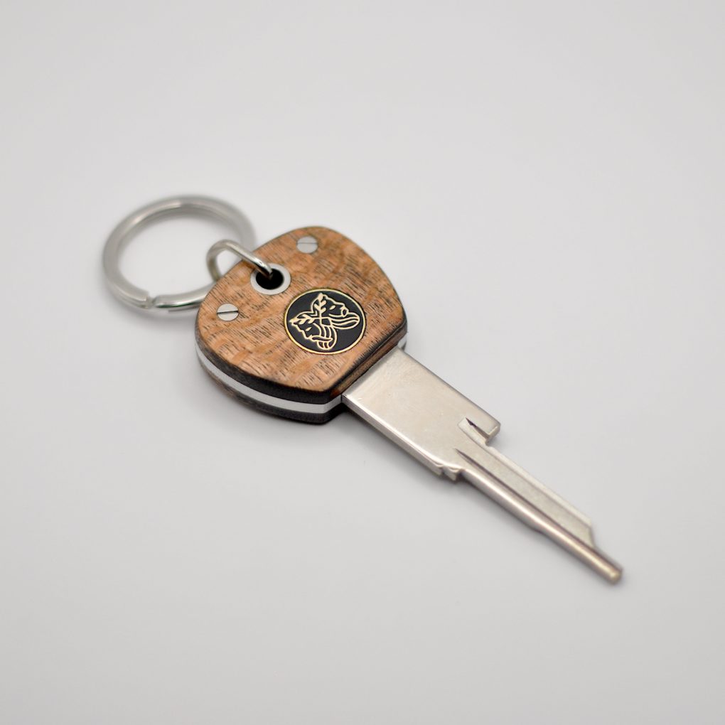 Clé Compatible Citroën DS Bois d'argent / Aluminium