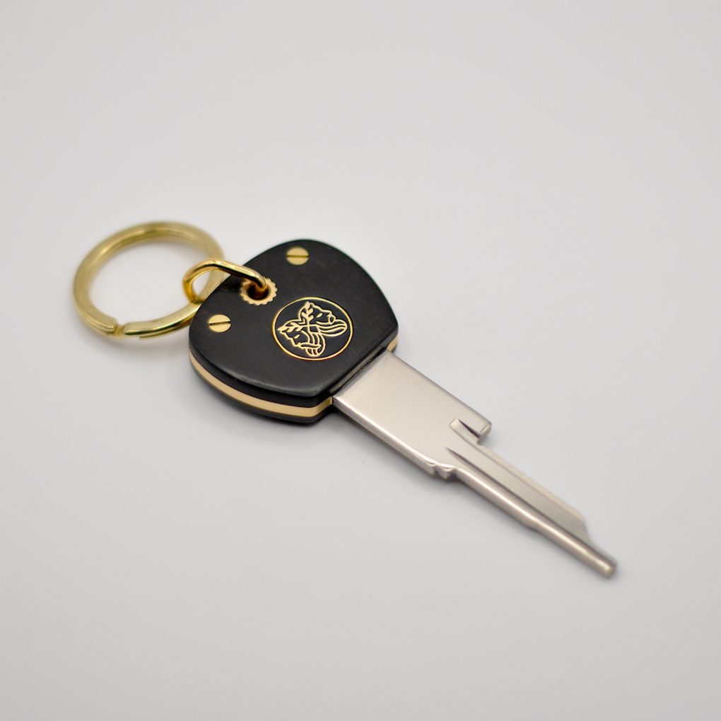 Clé Compatible Citroën DS Ebène / Laiton