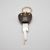 Key Compatible Citroën DS Rosewood / Brass - Image 2