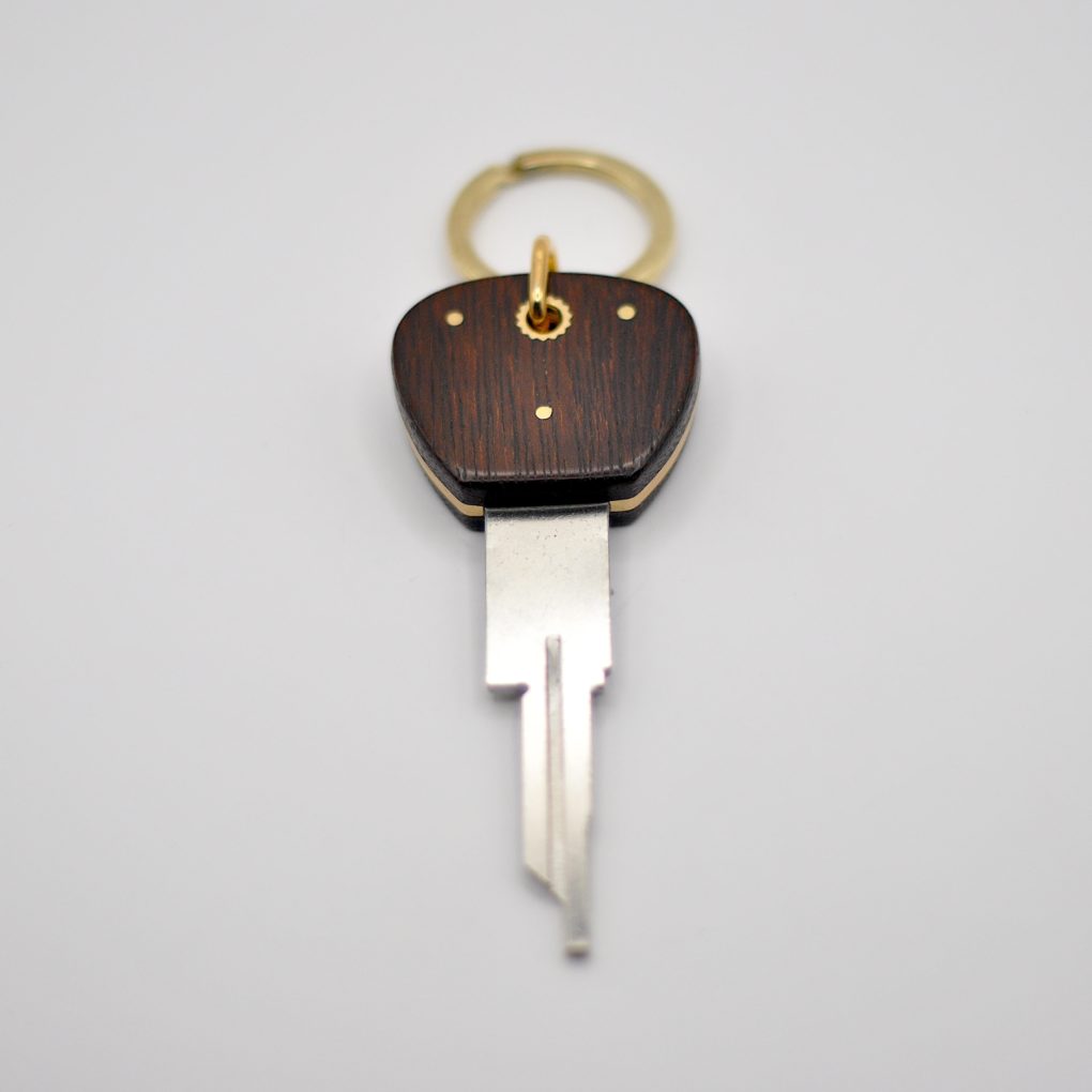 Clé Compatible Citroën DS Palissandre / Laiton – Image 3