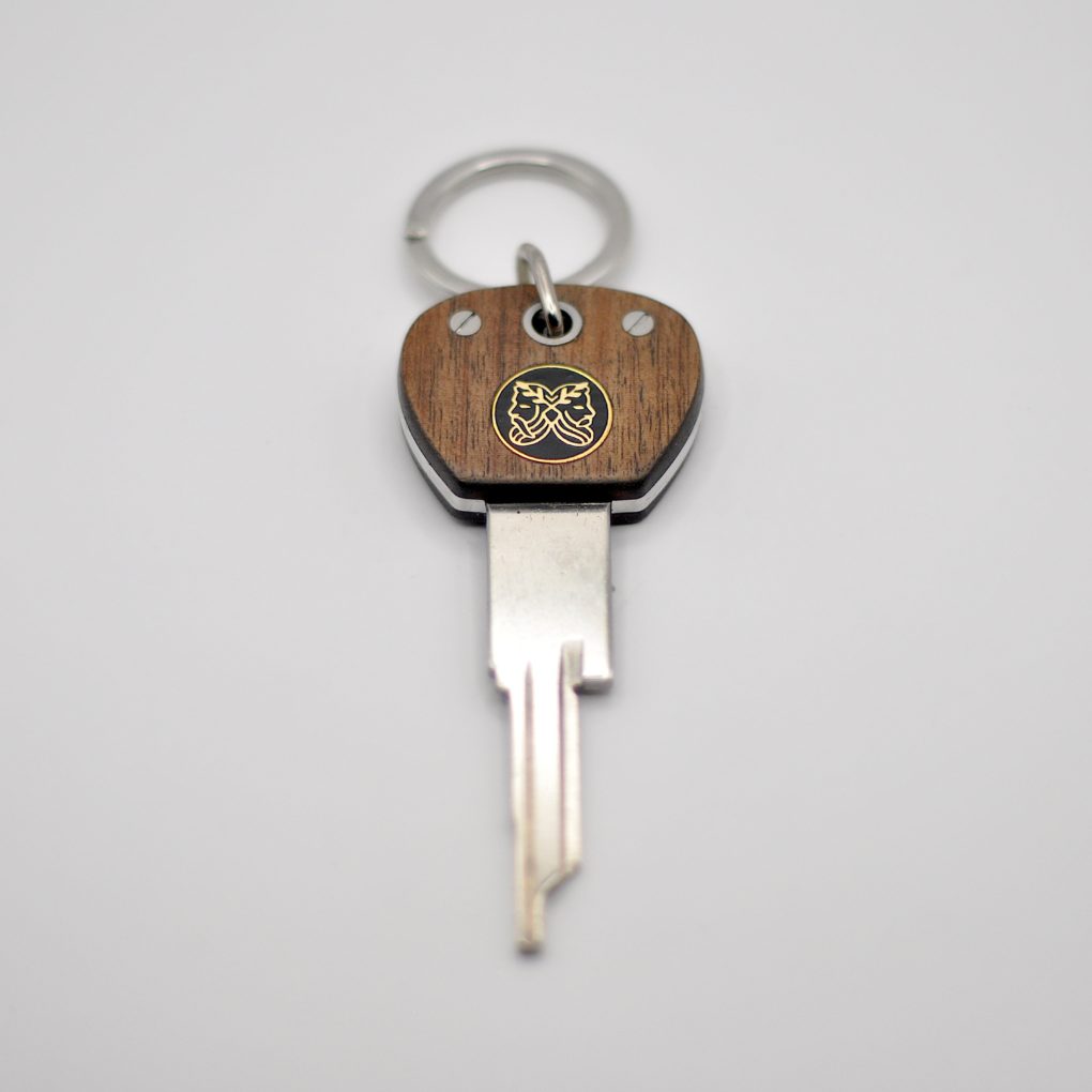 Clé Compatible Citroën DS Noyer / Aluminium – Image 2