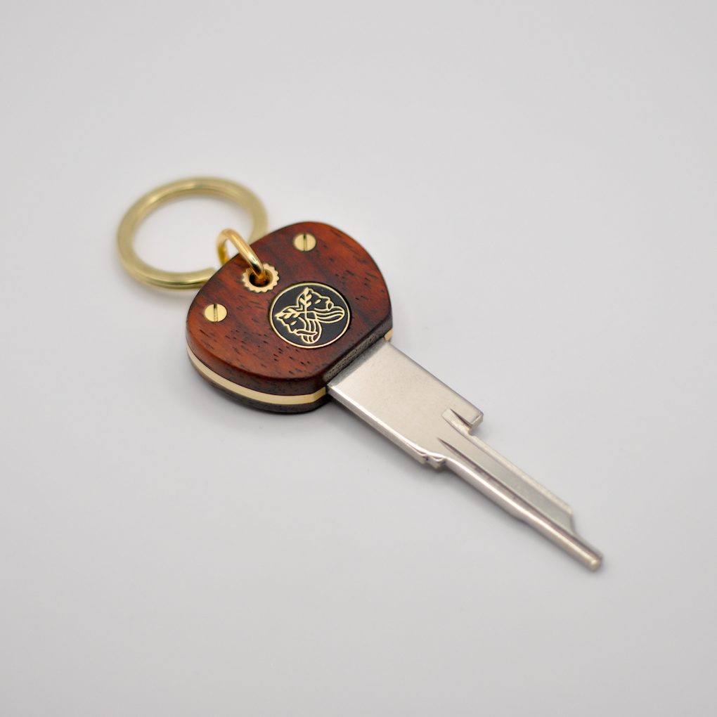 Clé Compatible Citroën DS Padouk / Laiton
