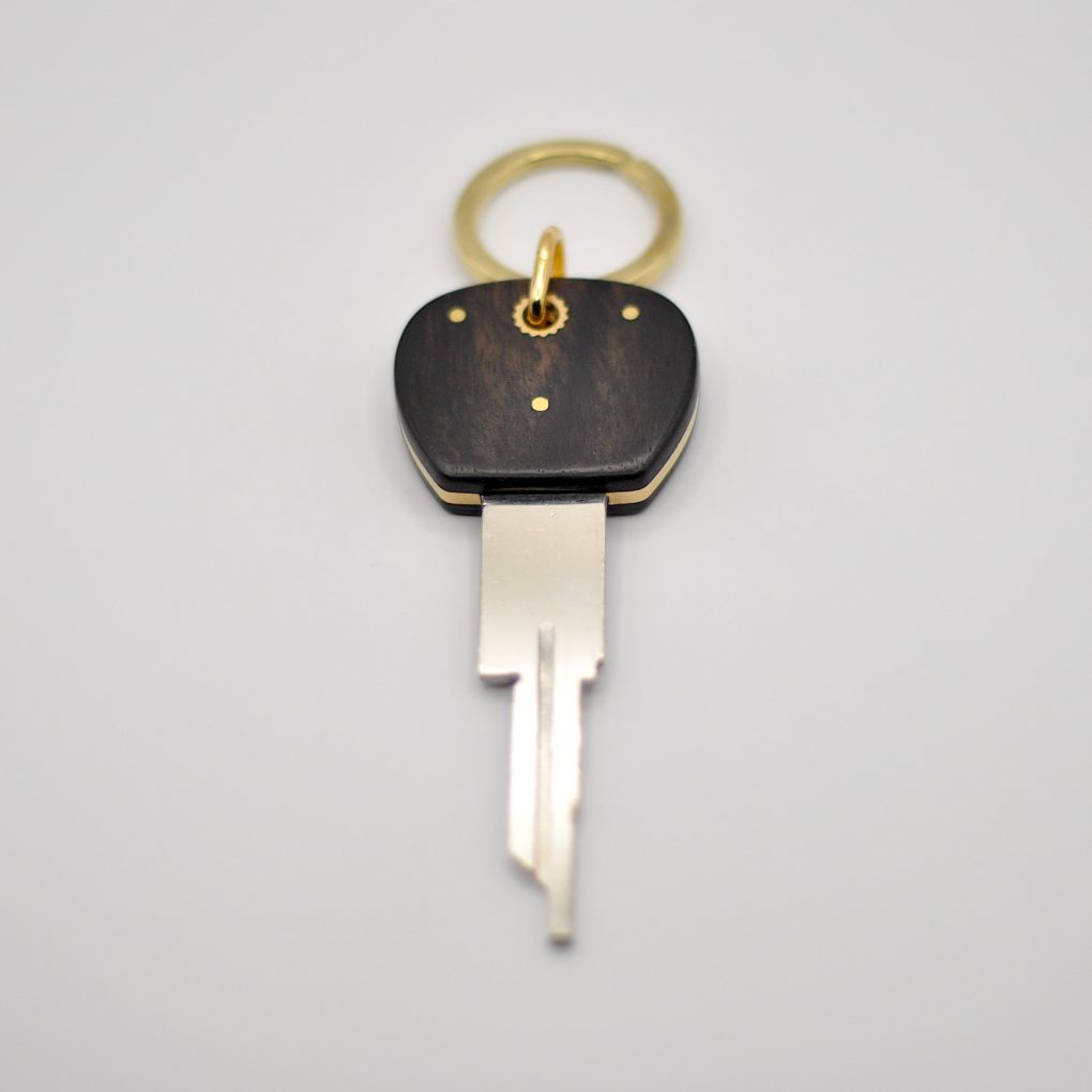 Clé Compatible Citroën DS Ebène / Laiton – Image 3