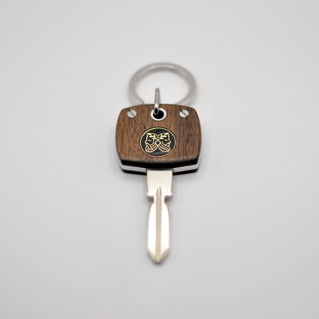 Clé Compatible Mercedes Noyer / Aluminium – Image 2