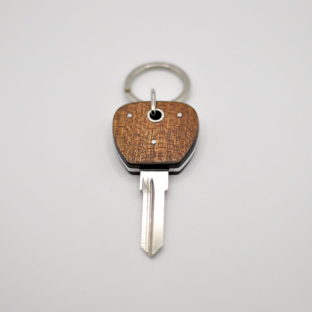 Clé Compatible BMW Acajou / Aluminium – Image 3