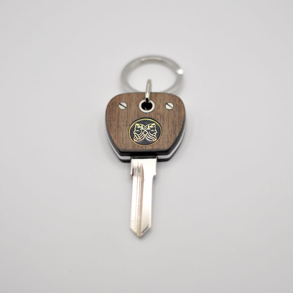 Key Compatible BMW Walnut / Aluminum - Image 2
